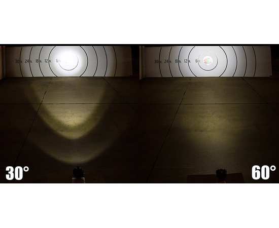 Светодиодная фара 36W - Рабочего света 2012-36F (светодиоды CREE), изображение 2