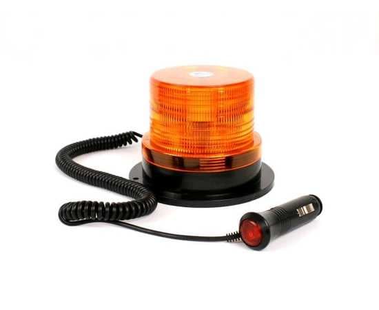 Светодиодный маячок 30 LED, 13 см, 2 режима, на магните