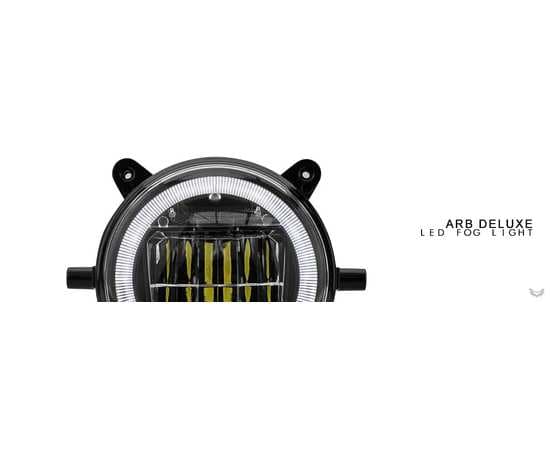 Светодиодные LED туманки для силового бампера ARB серии Sahara Bumper (2 шт), изображение 10