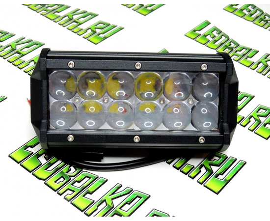 Светодиодная LED фара 36W- Дальний свет с 4D линзой, GT-4D-36S (светодиоды CREE)