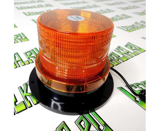 Светодиодный маячок 30 LED, 13 см, 2 режима, на магните