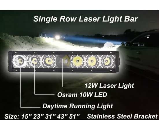 Светодиодная лазерная балка AAL-LBS072 15" 72W Osram, изображение 20
