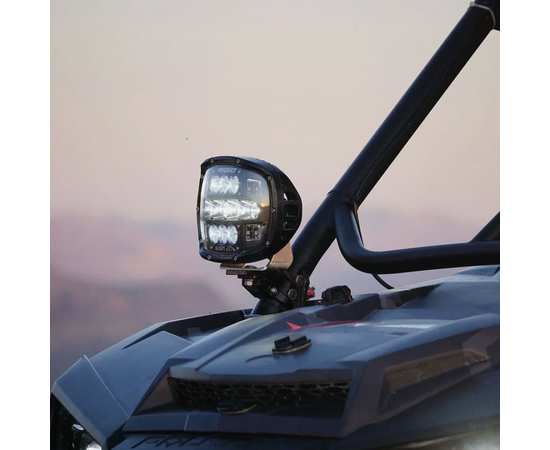 Фара головного света для мото RIGID Adapt XP — ближний, водительский и дальний свет (одна фара)