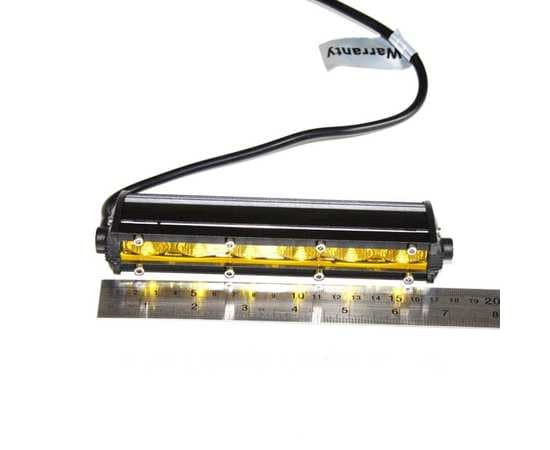 Светодиодная LED фара 18W ближнего, желтый CREE, изображение 6