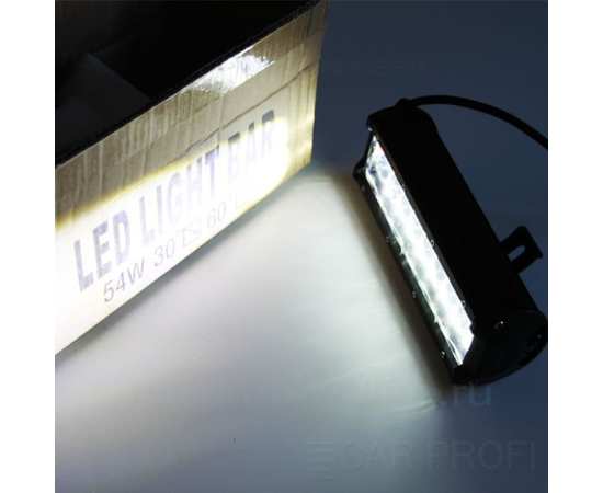 Cветодиодная LED балка 54W линзованый дальний свет, CREE, изображение 12