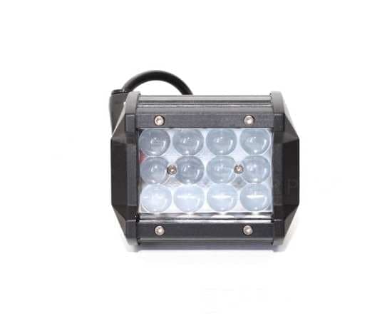 Cветодиодная LED фара 36W с линзой  дальний свет, изображение 2