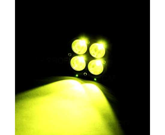 Светодиодная фараа 40W, дальнего желтого света, изображение 12