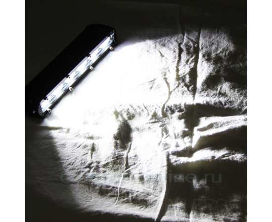 Светодиодная LED фара 18W ближнего, однорядная CREE slim, изображение 9