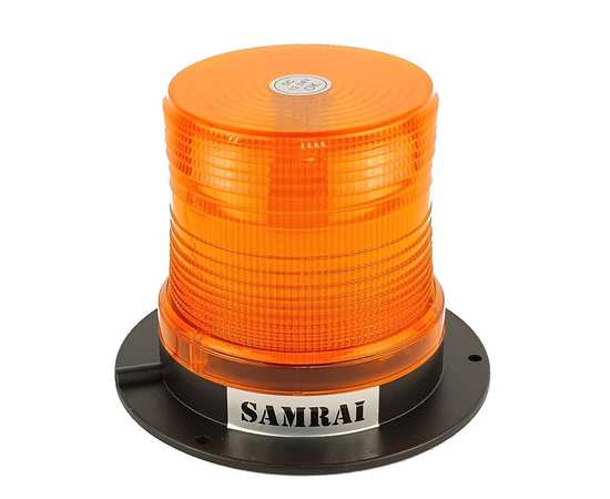 Проблесковый маяк Samrai 016-26A, 1 режим, 16 LED, 13 см,  на магните