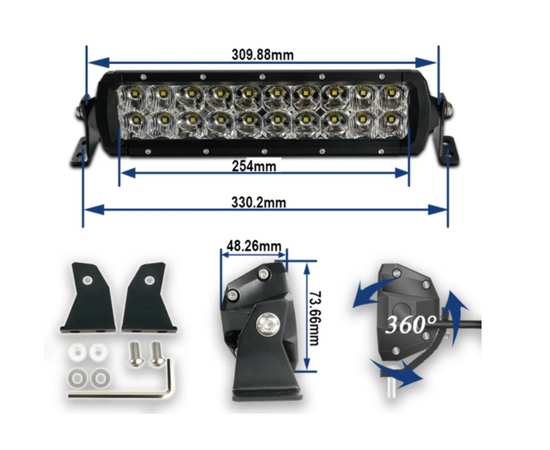 Светодиодная балка 100W Aurora ALO-D5D1-10-E12J Панорамного света 120°