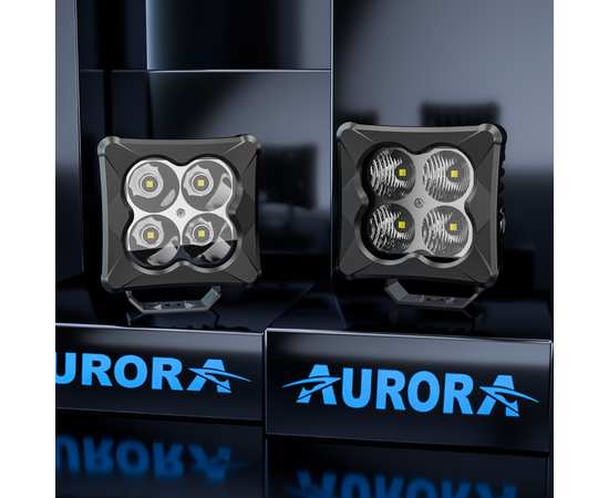 Фара Aurora ALO-D3-2-E4T 40W светодиодная рабочего света 2" Flood, изображение 10