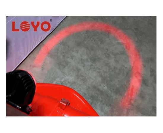 Маркерный фонарь 20W LOYO FORK  красного цвета  красная зона (подкова), изображение 5