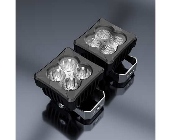 Фара Aurora 20W - ALO-D3-2-E4D1 - Ближнего света (Светодиоды Osram) 2000Lm, 5000K, изображение 4
