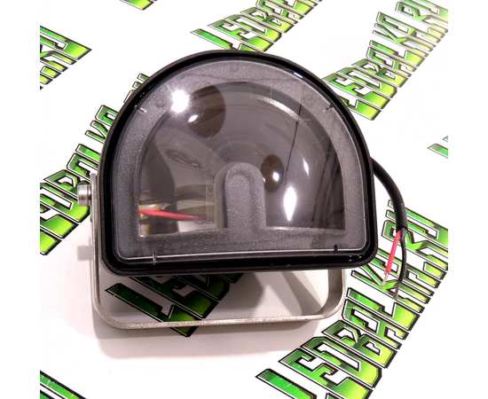 Маркерный фонарь 15W - Красный полукруг (Подкова, Дуга), 10-80V, Sanmak SA6069-04