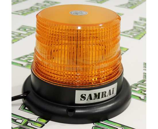Проблесковый маяк Samrai 015S, 7 режимов, 10 LED, 13 см, на магните, изображение 4