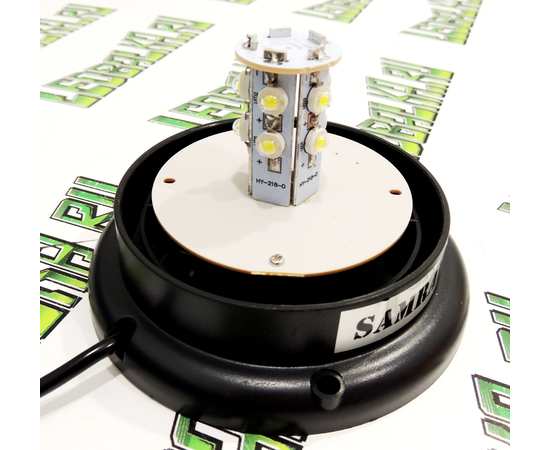 Проблесковый маяк Samrai 015S, 7 режимов, 10 LED, 13 см, на магните, изображение 8