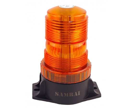 Маяк проблесковый Samrai M110V, 10-110V, 1 режим,  Для погрузчика