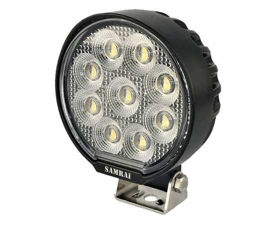 Светодиодная фара 36W Samrai 1336RF, рабочего света, 5000К Osram (Flood)