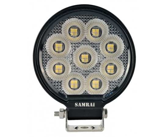 Светодиодная фара 36W - Рабочего света, Samrai 1336RF (светодиоды Osram) 4680Lm, 5000К, изображение 3