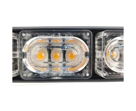 Проблесковая балка Samrai 23-12S, 61 см, 14 режимов,  двухсторонняя, изображение 3