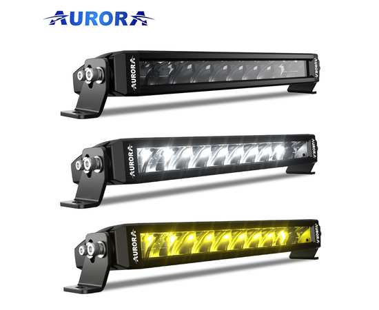 Светодиодная балка  Aurora 150W/150W - Комбинированный свет, ALO-S6-20-R5H1, (Переключение - Белый 150W + Желтый свет 150W)
