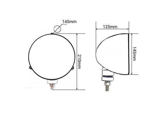 Светодиодные фары 120W дополнительного света дальний/ближний (2шт) 5660W, изображение 2