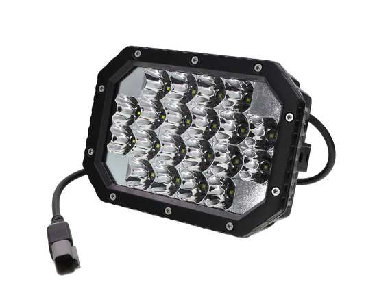 Светодиодная фара AURORA 60W  -  ALO-L-6-E7K  - Ближнего света (Светодиоды Osram) 4800Lm