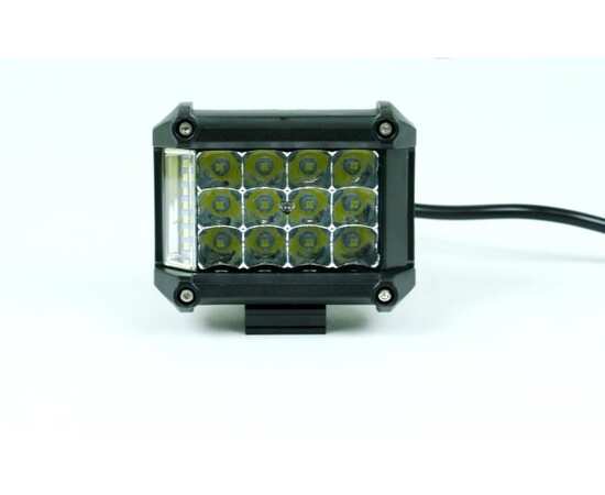 Светодиодная LED фара 25W  - Дальнего света + боковая подсветка 60°, C3R019P (светодиоды Philips)