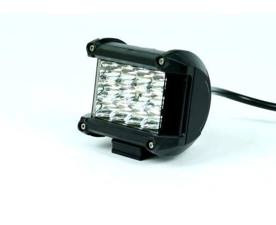 Светодиодная LED фара 25W  - Дальнего света + боковая подсветка 60°, C3R019P (светодиоды Philips)