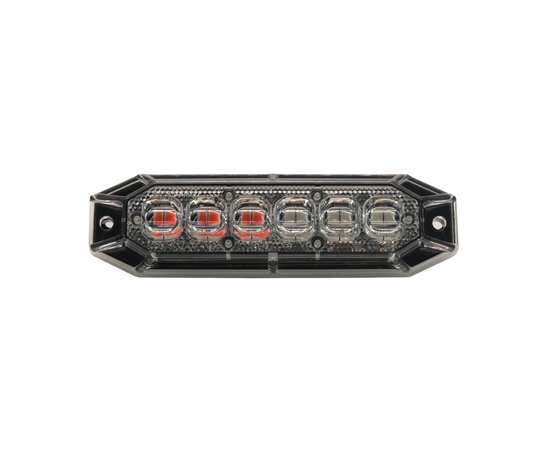 Фара-стробоскоп 12W Sanmak 7025-06 красный/синий, изображение 2