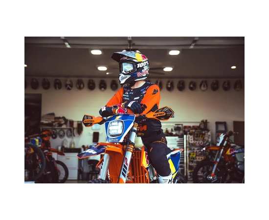 Комплект для мотоцикла RIGID Adapt XE Moto Kit White — Фара, защита, чёрный обтекатель, проводка