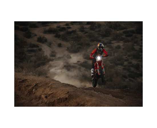 Комплект для мотоцикла RIGID 300417 RIGID Adapt XE Moto Kit White — Фара, защита, белый обтекатель, проводка, изображение 2