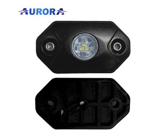 Точечная подсветка 9W Янтарного цвета AURORA ALO-Y-2-A Amber, изображение 6
