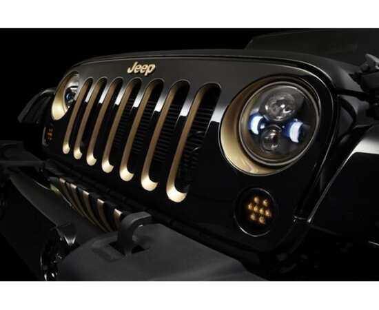 Фара головного света Aurora 7" дюймов 20W/40W - ALO-M1 - Ближний/Дальний 12V 2350Lm/1770Lm (1шт)