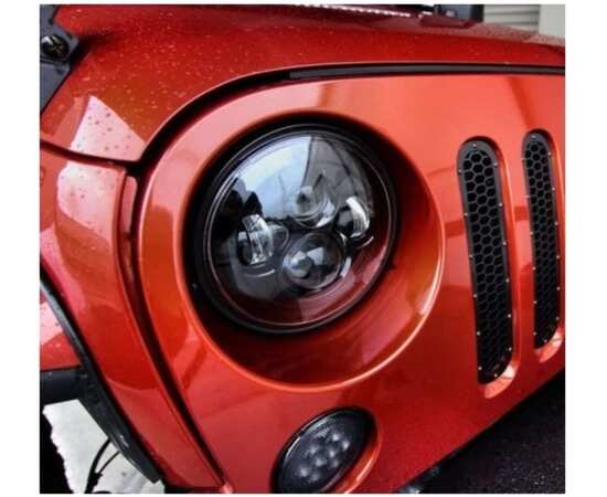 Фара головного света Aurora 7" дюймов 20W/40W - ALO-M1 - Ближний/Дальний 12V 2350Lm/1770Lm (1шт)