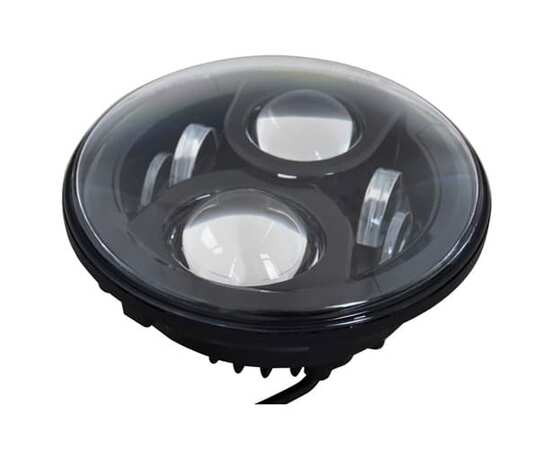Фара головного света Aurora 7" дюймов 20W/40W - ALO-M1 - Ближний/Дальний 12V 2350Lm/1770Lm (1шт)