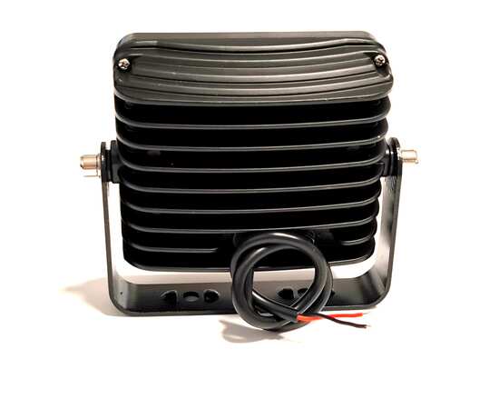 Маркерный фонарь LOYO 30W - Красная дуга (подкова) FORK U-ZONE SHAPE ARC MAX RED, 10-80V