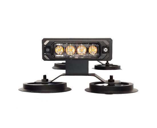 Проблесковая балка Samrai 28X-10L slim, 112,5 см, 14 режимов, четырехсторонняя, на магнитах