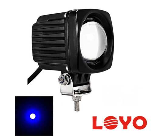 Маркерный  фонарь LOYO 10W - Синяя точка  LY-4020D 10-80V, изображение 11