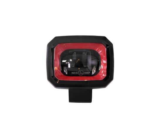 Маркерный фонарь 9W - Красная линия, 10-80V, Sanmak SA6069-02