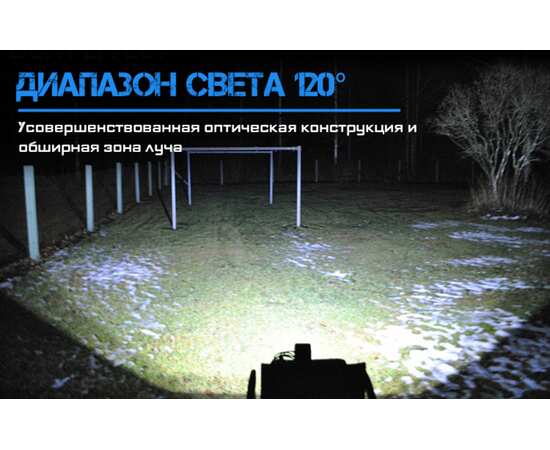 Светодиодная фара Aurora 20W - Панорамный свет 120°, ALO-EL-2-E13T (светодиоды Osram)