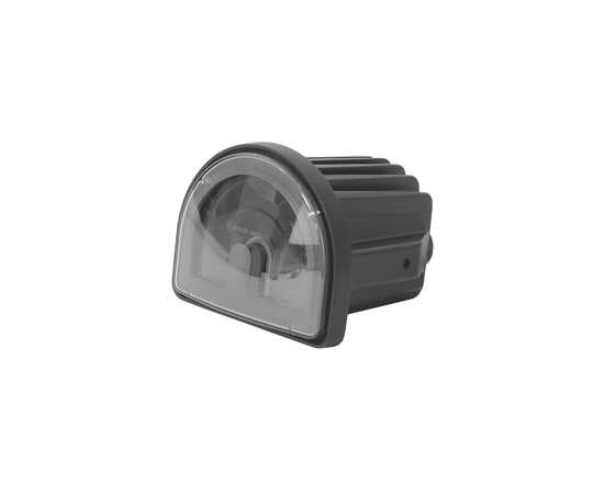Маркерный фонарь 15W - Красный полукруг (Подкова, Дуга), 10-80V, Sanmak SA6069-04