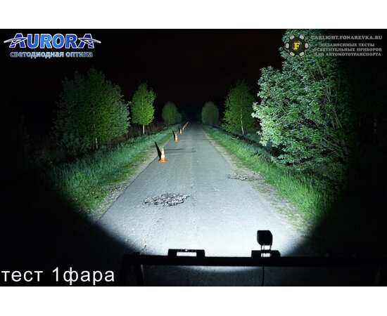 Фара AURORA 40w - Ближнего света ALO-2-E4T, (светодиоды Osram) 3200Lm