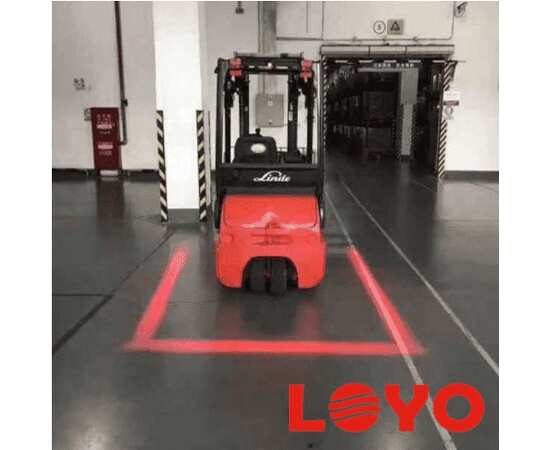 Маркерный фонарь 18W LOYO FORK LINE RED  красная линия