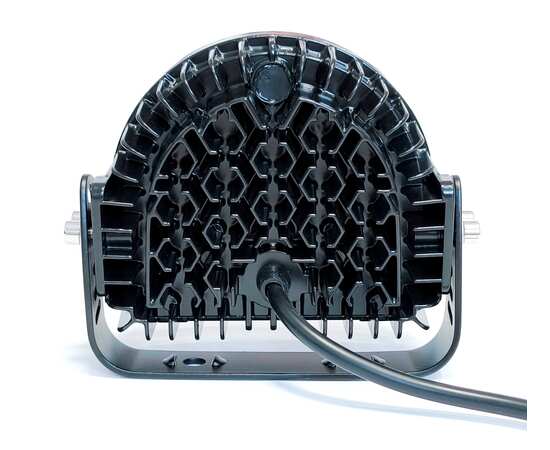 Маркерный фонарь 25W красного цвета (подкова) 7009D-25W ( 9-80V )