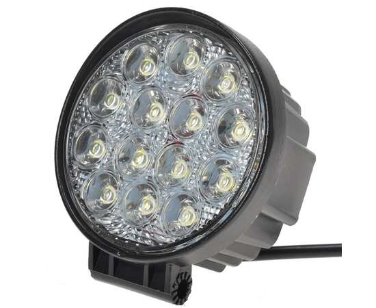 Светодиодная LED фара 42W - Ближнего (Рабочего) света, LOYO WORK 8042 (светодиоды Epistar), изображение 3