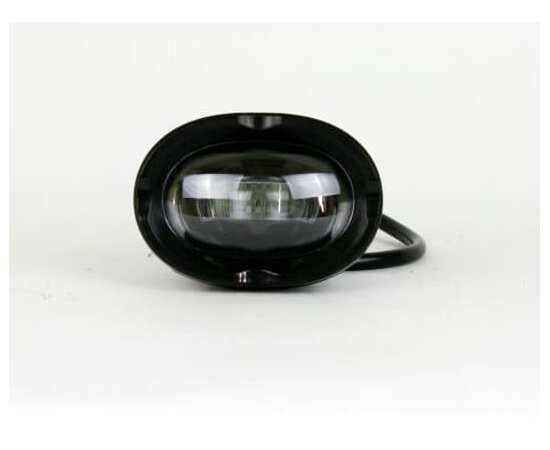 Маркерный фонарь 15W - Синяя полоса,  9016, 10-80V