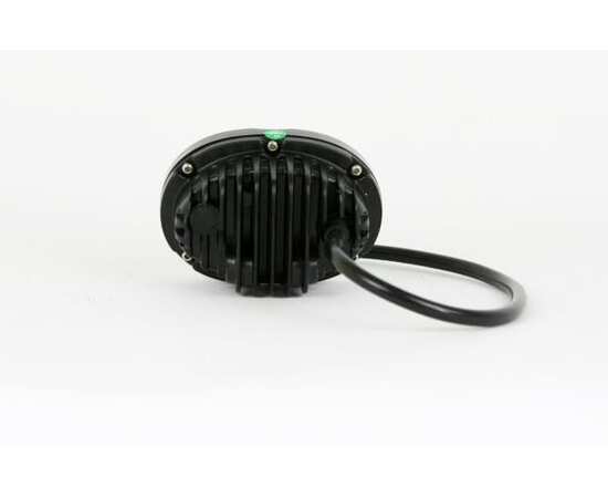 Маркерный фонарь 15W - Синяя полоса,  9016, 10-80V