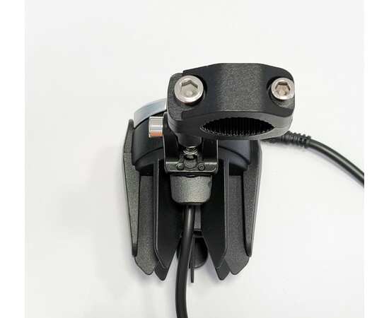 Противотуманные фары 100W для мотоцикла, (Белый-Желтый) - Ближний/Дальний света, Стробоскоп (2 шт) OTBS-3G, изображение 2