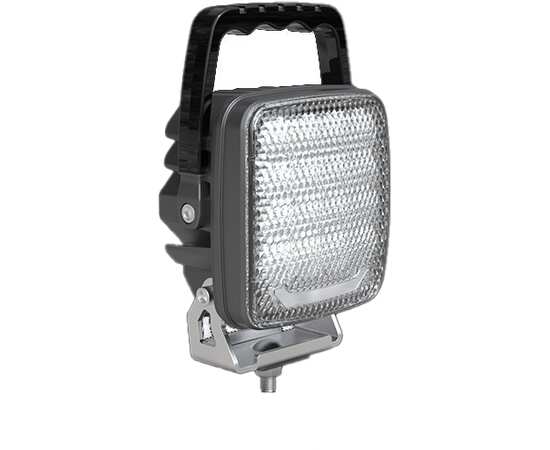 Фароискатель SANMAK ручной 80W - Рабочий свет + позиционный свет 2W Янтарный, SA6051-80H (светодиоды  CREE) 5600Lm